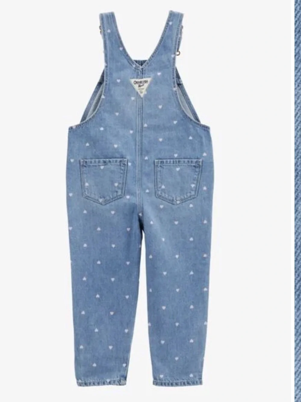 3T OshKosh B'gosh Heart Denim Overalls for Kids